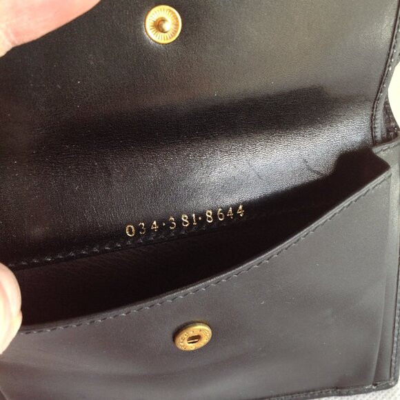 Fabulous Vintage Gucci GG Leather Monogram Clutch Wallet - Picture 11 of 12